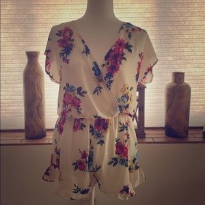 Floral romper